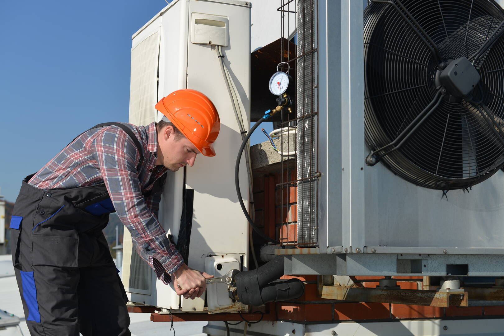Professional Heating & Air Services logo